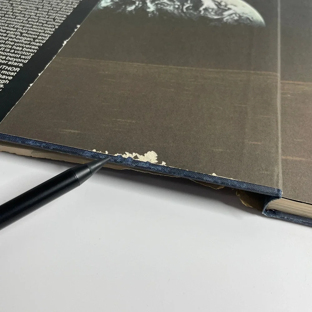 Footprints on the Moon Associated Press 1969 First Edition Apollo Space Book Map
